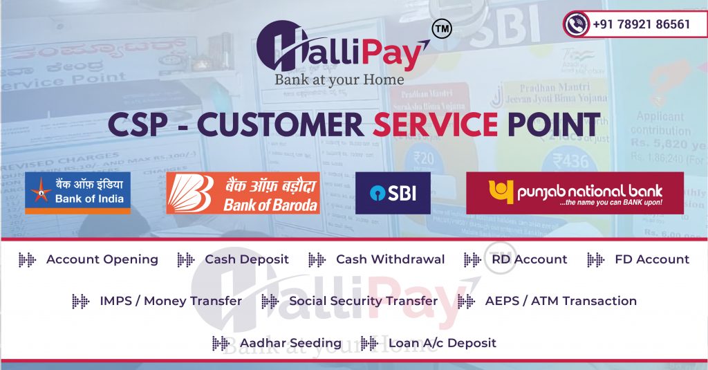 Customer Service Point - HalliPay