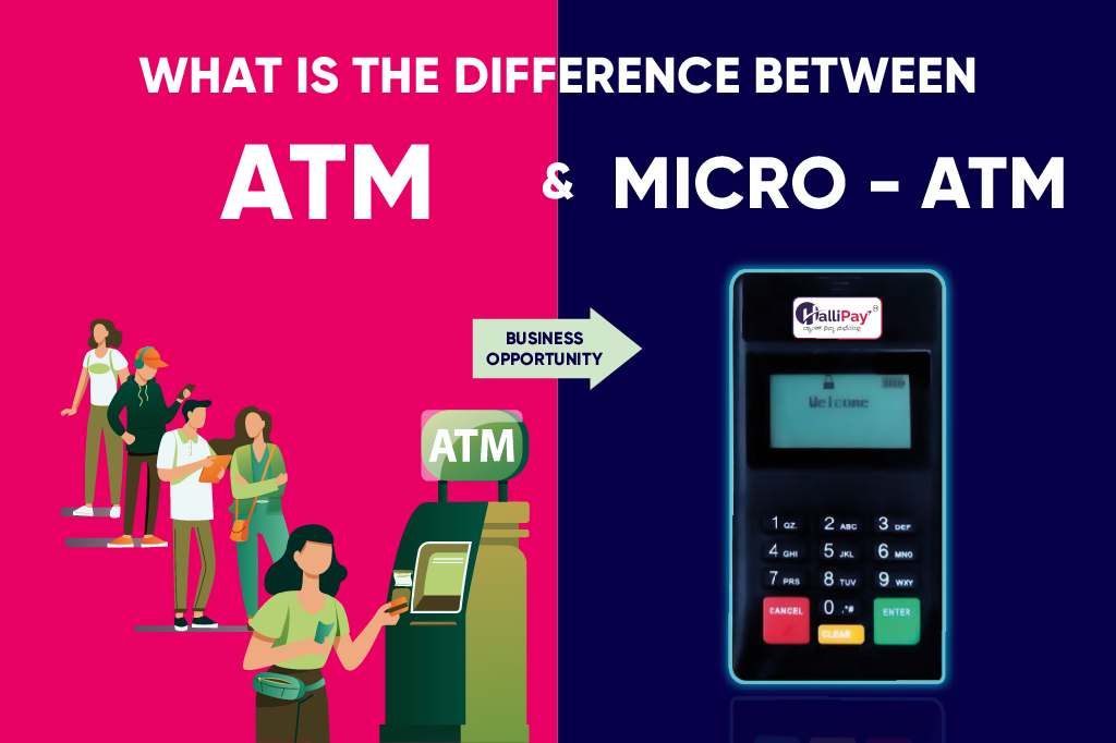 Difference between ATM and micro ATM